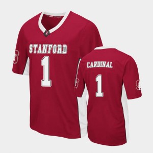 Men's Stanford Cardinal Max Power Cardinal Football Jersey 815843-624