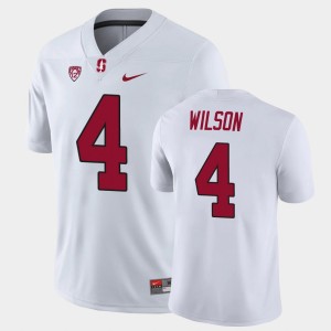 Men's Stanford Cardinal Game White Michael Wilson #4 College Football Jersey 907004-896