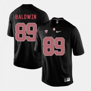 Men's Stanford Cardinal College Football Black Doug Baldwin #89 Jersey 712983-502