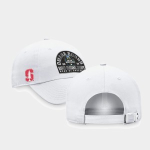 Unisex Stanford Cardinal White 2022 NCAA Baseball Super Regional Champs Locker Room Adjustable Hat 579901-346