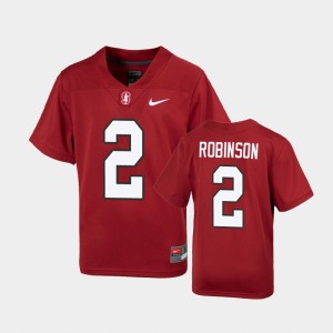 Youth Stanford Cardinal Untouchable Cardinal Curtis Robinson #2 Football Jersey 292659-517