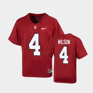 Youth Stanford Cardinal Untouchable Cardinal Michael Wilson #4 Football Jersey 250926-581